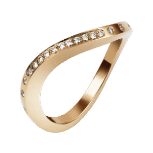 Curved Wedding Ring