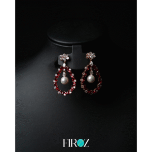 Ruby Diamond Earing